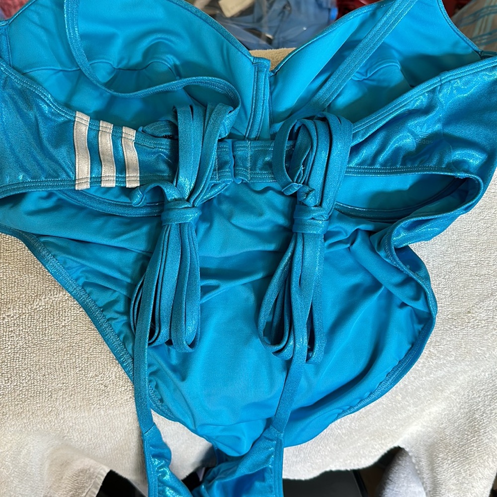 Adidas Ivy park one piece swimsuit side 2XL NWT - Picture 12 of 12